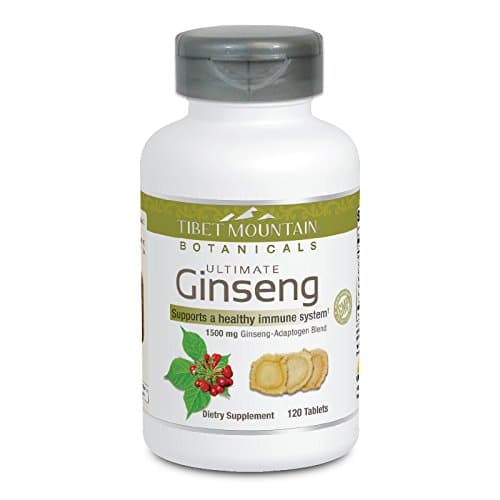 Tibet Mountain Botanicals Ultimate Ginseng (120 tab)