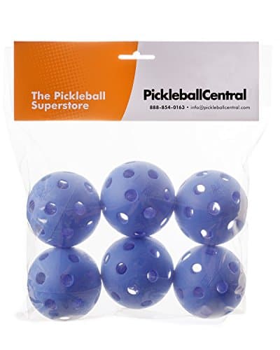 Midnight Indoor Pickleball-6 Count Package (Indigo Blue)