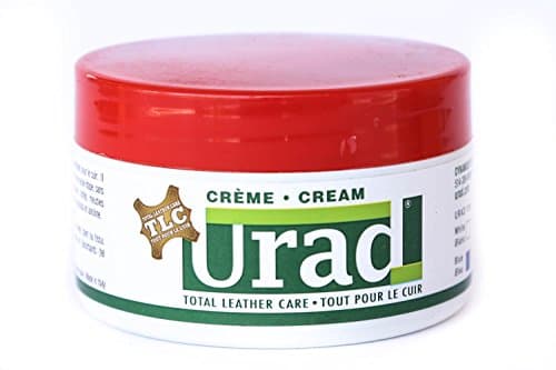 URAD Leather Shoe Boot Self Shine Cream Polish w/Applicator 100 g (3.5 oz), Red