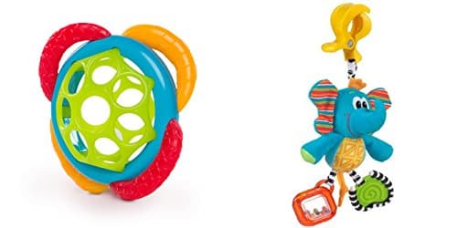 Baby Activity set Playgro Dingly Dangly Tusk the Elephant and Oball Grasp & Teether