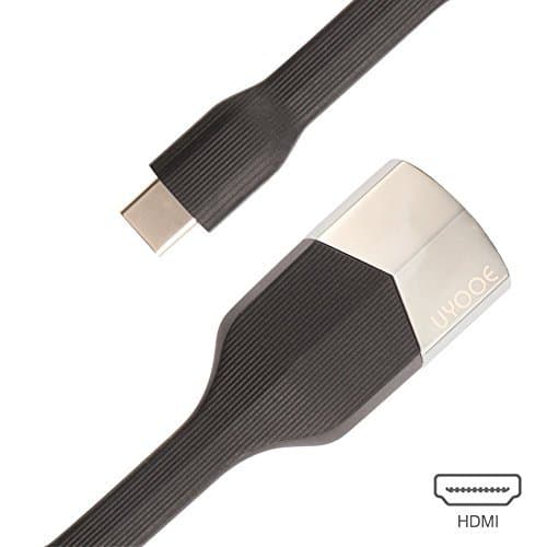 USBC to HDMI Adapter,UYOOE Type USB-C to HDMI Adapter 4k Converter Black