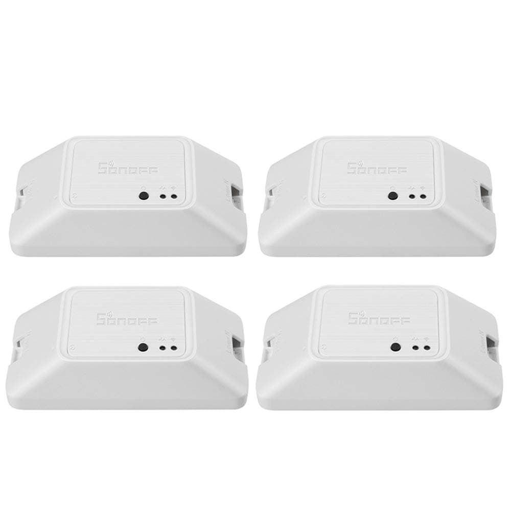 Docooler SONO-FF BASIC R3 Smart Wifi Switch Light Switch with Remote Control,Voice Control,LAN Control,Timer Function, Compatible with Google Home/Alexa/IFTTT,APP