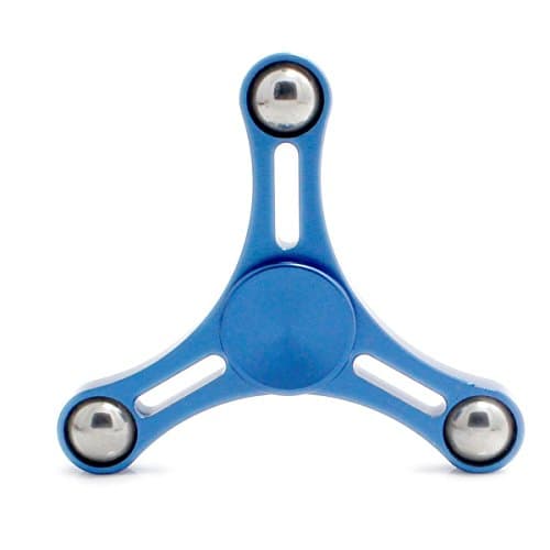 Tri-Fidget Hand Spinner Fidget Spinner ADHD Fidget Toys Stress Relief Toys for Stress and Anxiety Relief Blue