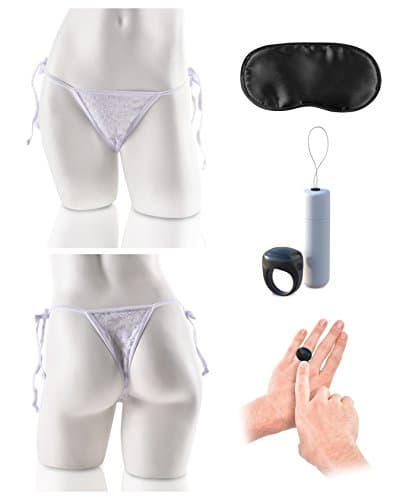 Womens Party Night Remote Control Panties - White - One size fits most