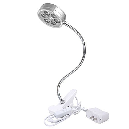 7W Desktop Clip Adjustable LED Plant Grow Light for Home Office Garden