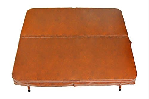 Core Covers CVR92x92SR Spa Cover, 92" x 92" x 4", Vinyl Sierra Red