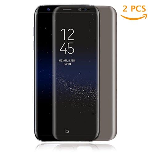 [2 Pack] Galaxy S8 Privacy Screen Protector, Tiamat Tempered Glass Anti-Spy Privacy Film for Samsung Galaxy S8 (Clear)