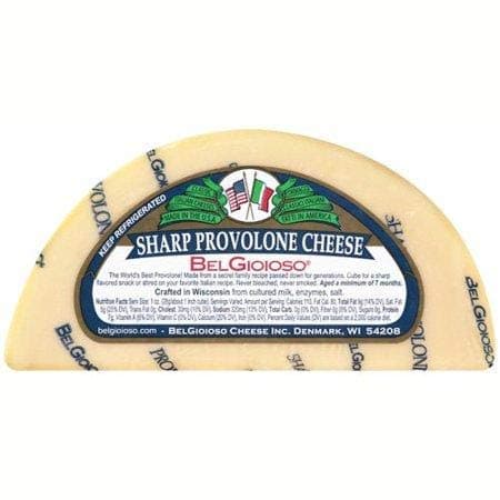 Belgioioso Sharp Provolone, 8 Oz (Pack of 3)