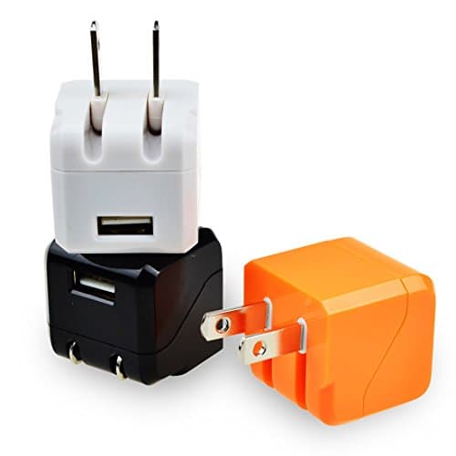 Universal Charger Adapter, MIVINE [3pcs Pack] USB 1.5AMP Home Travel Wall Charger Power Adapter for iPhone 7 6 6S Plus 5S SE 4S, iPad, Tablet, Galaxy S8 S7 S6 Edge S5, Note 5 4, HTC, Sony, LG and More