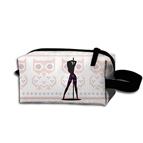 Pole Dancing Pattern Home Portable Makeup Luggage Packing Organizers