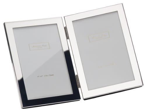Addison Ross, Photo Frame, 4x6, Silver Plate 15mm Double, 4 x 6 Inches