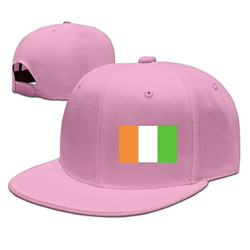 Baseball Cap Cote D'Ivoire Flag Hip-Hop Flat Edge Cap Sunhat Fashion Leisure Hat With adjustment Buckle For Men
