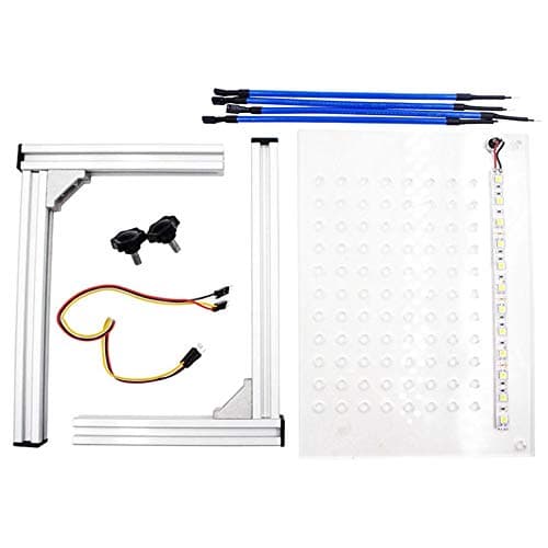 Topclouds Aluminum Alloy LED BDM Frame Full Set for Kess/KTAG/Fgtech Galletto ECU Chip