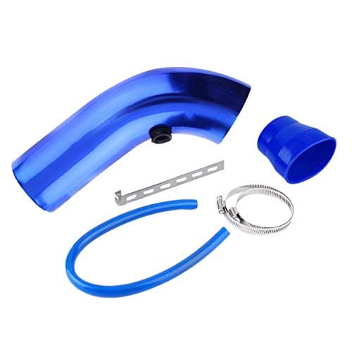 3''/76mm Universal Car Automobile Racing Cold Air Intake Filter Alumimum Pipe Hose Tube Kit