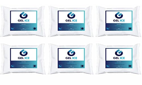 G Gel Ice 6oz Cold Packs (6 total) - Reusable, Safe, Made in USA