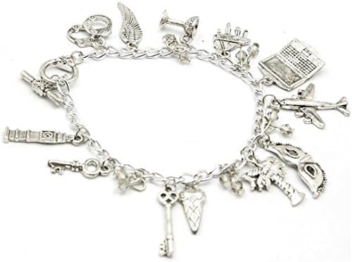 Amor Handcuff Charm Bracelet KyraristxAB13