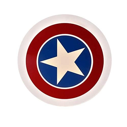 LED Ceiling Light, Nursery Ceiling lamp, Modern Acrylic Lamp, Captain America Decor Lamp, Living Room/Bedroom/Dining Room/Study/Boy/Girl Lamp Warm White Light,Ø62cm [Energy Class A]