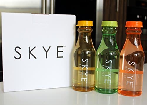 SKYE Bottle PACK - THE COOLEST WATER BOTTLE IN THE WORLD! Citrus Non-Frosted