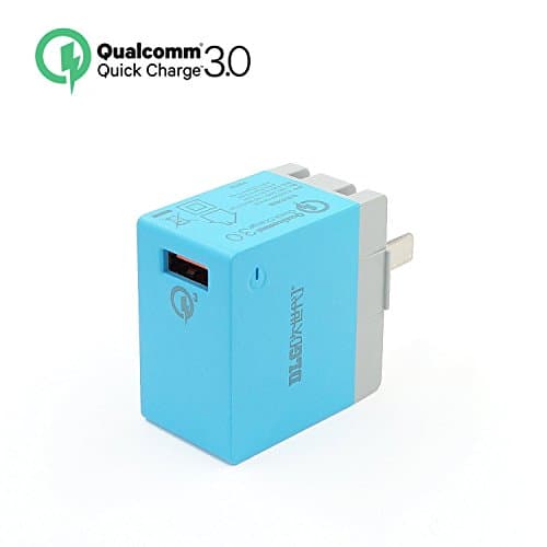 DLG Quick Charge 3.0 USB 18W Wall Charger Mini Travel Charger adapter with QC 3.0 for Galaxy S7/S6/Edge/Note 4/5,Nexus 6,LG G5, iPhone, iPad &amp; More/ Qualcomm Certified