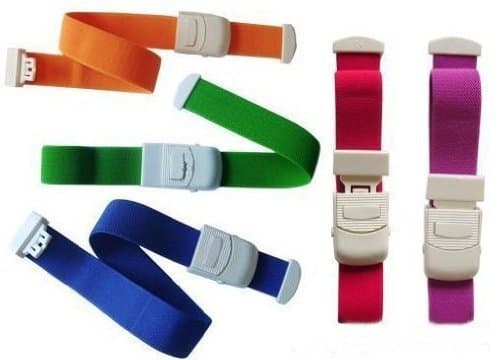 fangfei 5-Pack Elastic First Aid Quick Release Medical Sport Emergency Tourniquet Buckle