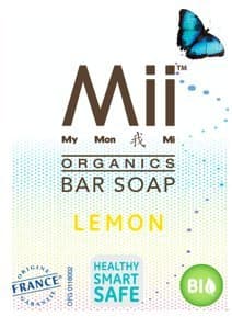 Mii Organics Bar Soap Lemon Scent