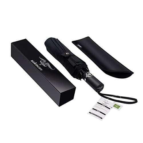 Repel Windproof Travel Umbrella with Teflon Coating