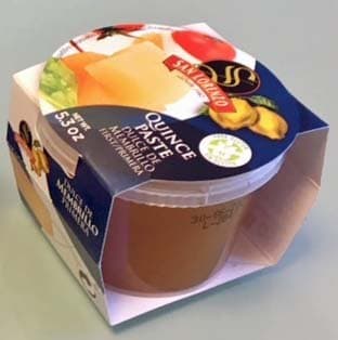 San Lorenzo Quince Paste ( Dulce de Membrillo , Ate de Membrillo) cup of 5.3 oz ( 150 g) (1 Pack)