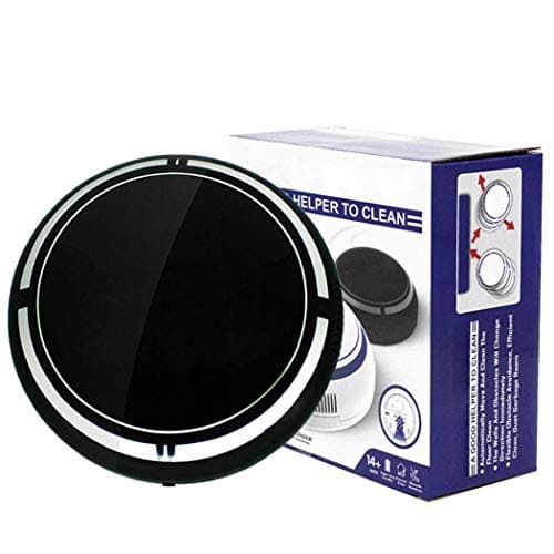 Gugio Automatic Robot Vacuum Cleaner Robotic, Auto Home Mini Cleaning Floor Sweeping Machine USB Rechargeable