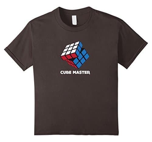 Kids Cube Master Speed Cube tshirt for Adults and Kids Speedcube 12 Asphalt