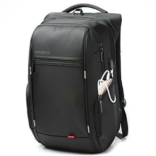 Laptop Backpack ,17.3 Inch Laptop Backpack With USB Charging Port ,Large Capacity Water-Resistant ,Anti-Theft Polestar Laptop Backpack For Business/Traveling/Hiking.