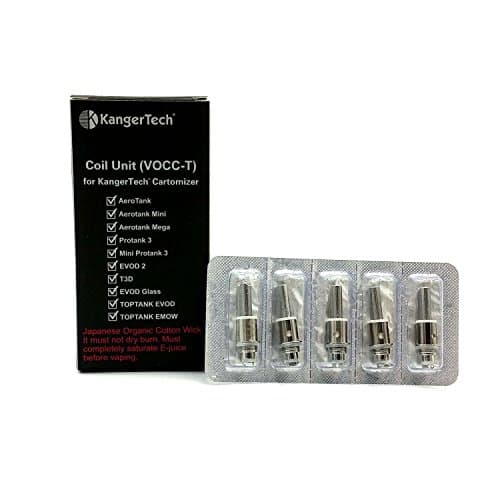 Original Kanger V0CC-T Orga&amp;nic Cot&amp;ton 1.5 0hm 5pcs