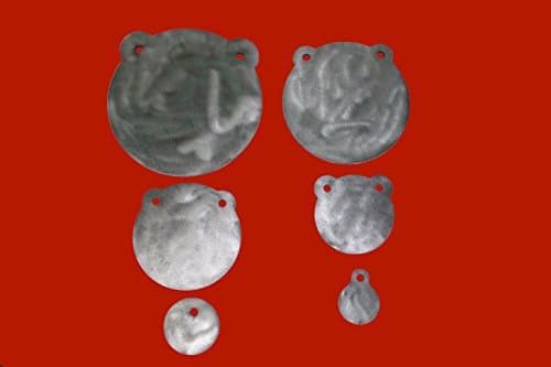 6 pc. AR500 Gong set: 3", 4", 6", 8", 10", 12" 3/8 AR500 Steel Target Gong Set