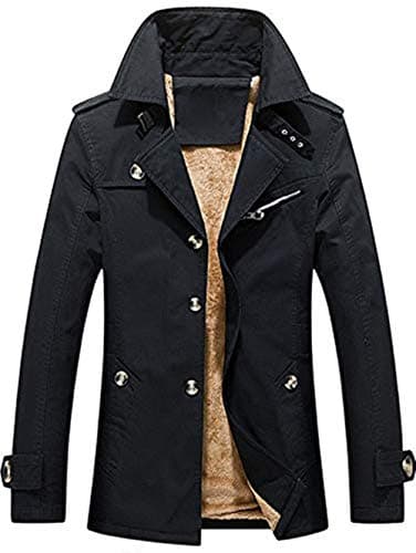 Leomodo Winter Fluffy Lined Button Up Jacket