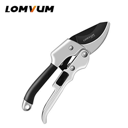 Secateurs Garden Scissors - Grafting Tool Fruit Tree - Garden Scissors Grafting Tool Fruit Tree Pruning Shears Bonsai Pruners Garden Shears Gardening Easy Pruners - Siler Black