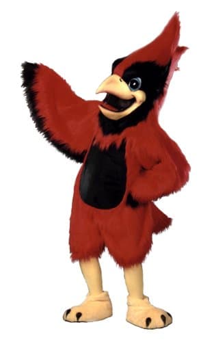 ALINCO Big Red Cardinal Mascot Costume