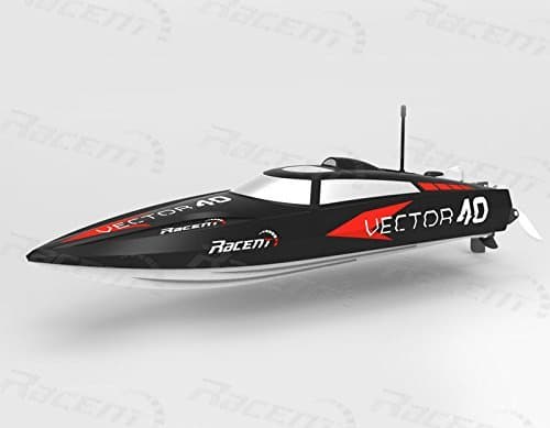 2.4Ghz Radio Control Control Vector 40(cm) PNP Super High Speed Race Boat ABS Unibody RC w/ESC Brushless Motor Boat(Color May Vary)