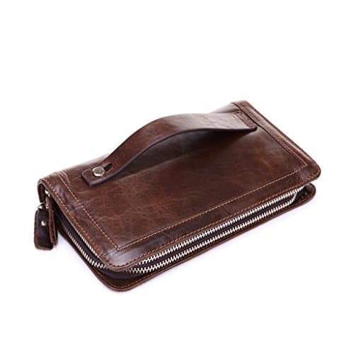 Original Retro Men's Wallet Stylish Leather Clutch First Layer Leather Multi-Card Wallet
