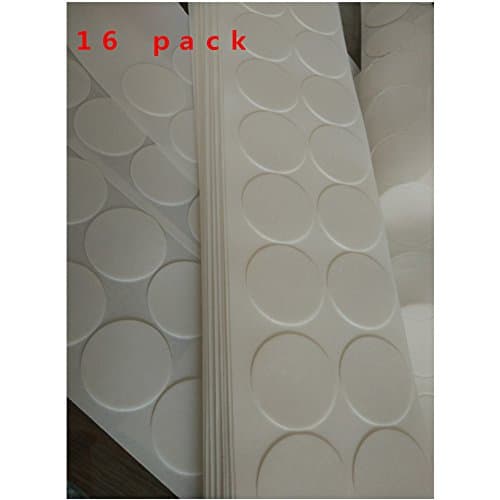 16 Pcs Adhesive Replacement Sticky Pads for Pop Expanding Phone Stand and Grip / Wall Hook and more (16 pcs)