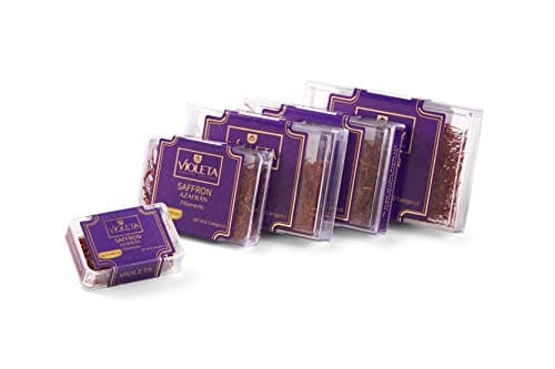 Violeta Pure Spanish Saffron Grade A Premium Red Threads [5 grams]