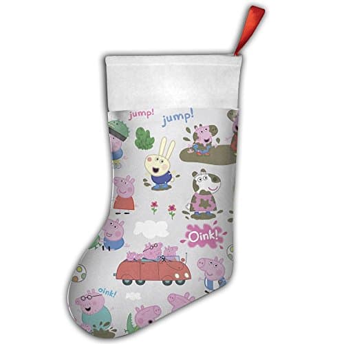 Peppa Pig Red Felt Christmas Stocking Party Accessory