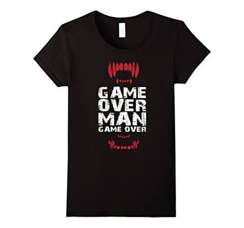 Women's Game Over Man - Mens T Shirt Medium Black