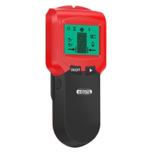 Wall Metal Detector, INKERSCOOP Stud Finder Multifunctional Precision Wall Stud Scanner with Sound Warning for AC Live Wire, Metal, Wall Studs, Metal Studs, Metal Rebar and Wood