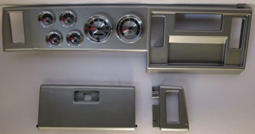 Classic Dash 130-82-00002 S10 Pickup Silver Dash Carrier Panel w/ Auto Meter American Mucle Gauges