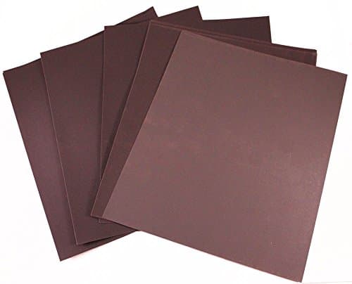 Car Builder Supply 780-784-A - Silicon Carbide Wet Dry 9 x 11 Sheet Assortment , 800 to 2000 Grit, 45 Sheet Clear Coat Finish Kit