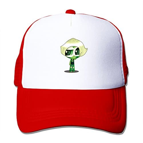 Cool Green Peridot Trucker Mesh Baseball Cap Hat