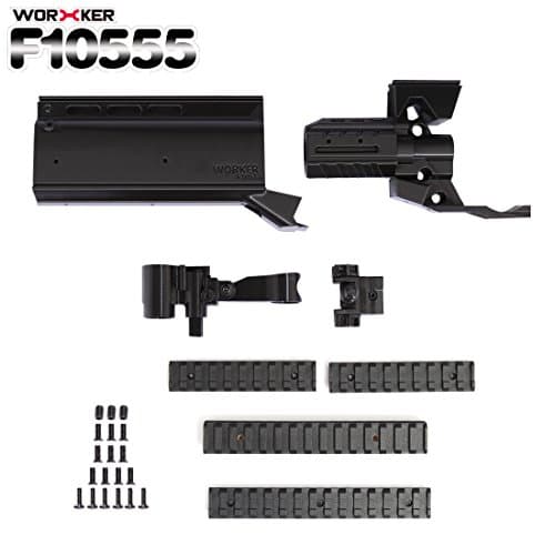 WOLFBUSH Worker f10555 3D Printing Mod Kit for Nerf N-Strike Elite Stryfe Blaster - Black