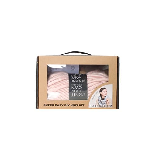 D&amp;Y Shil DIY ALEX - SUPER SOFT CHUNKY KNIT SINGLE LOOP SCARF (Dusty Pink)