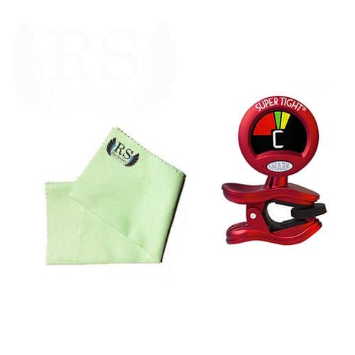 Viola Tuner Pack - Snark ST2 All Instrument Tuner with Tap Tempo Metronome Includes Bonus RS Berkeley Viola Cleaning Cloth