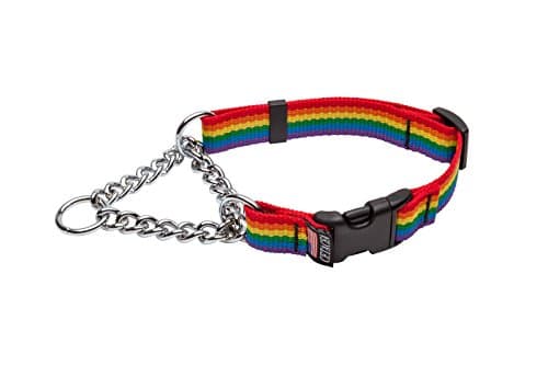 Cetacea Chain Martingale Dog/Pet Collar with Quick Release