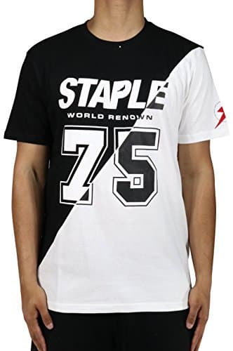 Staple Diagonal 75 T-Shirt MEDIUM WHITE